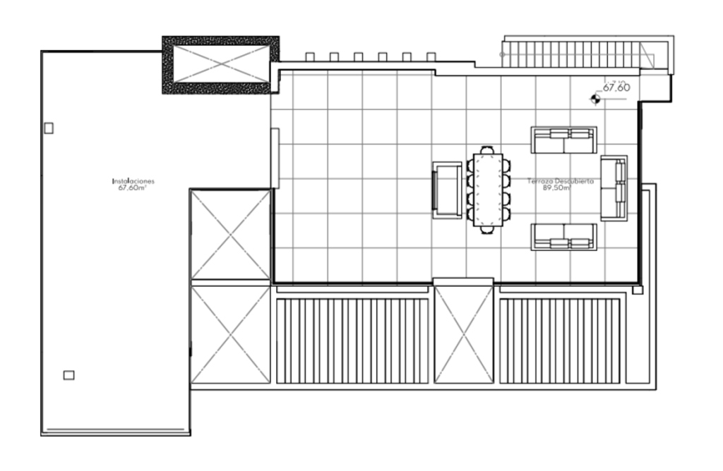 Type A1 solarium Avenue Marbella floor plan