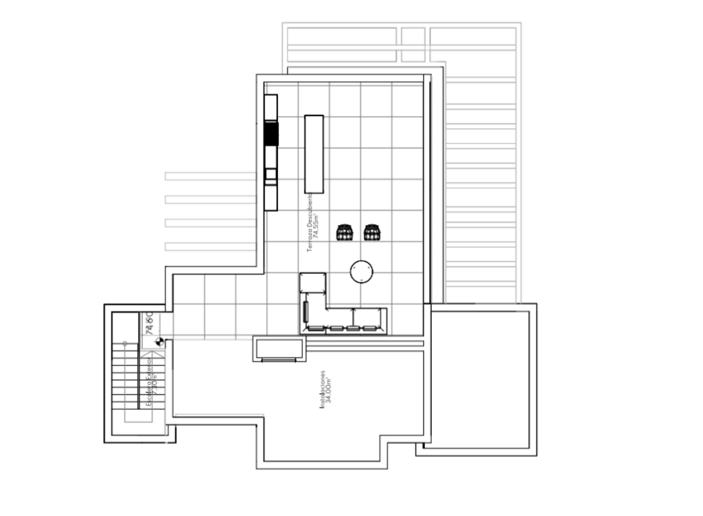 Type B1 solarium Avenue Marbella floor plan